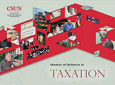 M.S. in Taxation e-brochure