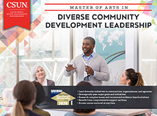 M.A. in Diverse Community Development Leadership e-brochure