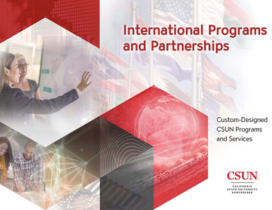 Custom-Designed CSUN Programs and Services brochure