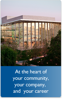 At the heart of your community, your company, and your career.