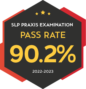 SLP PRAXIS first time pass rate is 90.2%