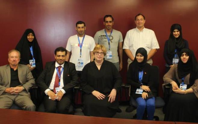 Al-Buraimi University College officials met with CSUN