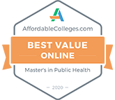 Badge: Best Value Online Master’s in Public Health Programs.