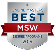 Number 36 of Best Online MSW programs