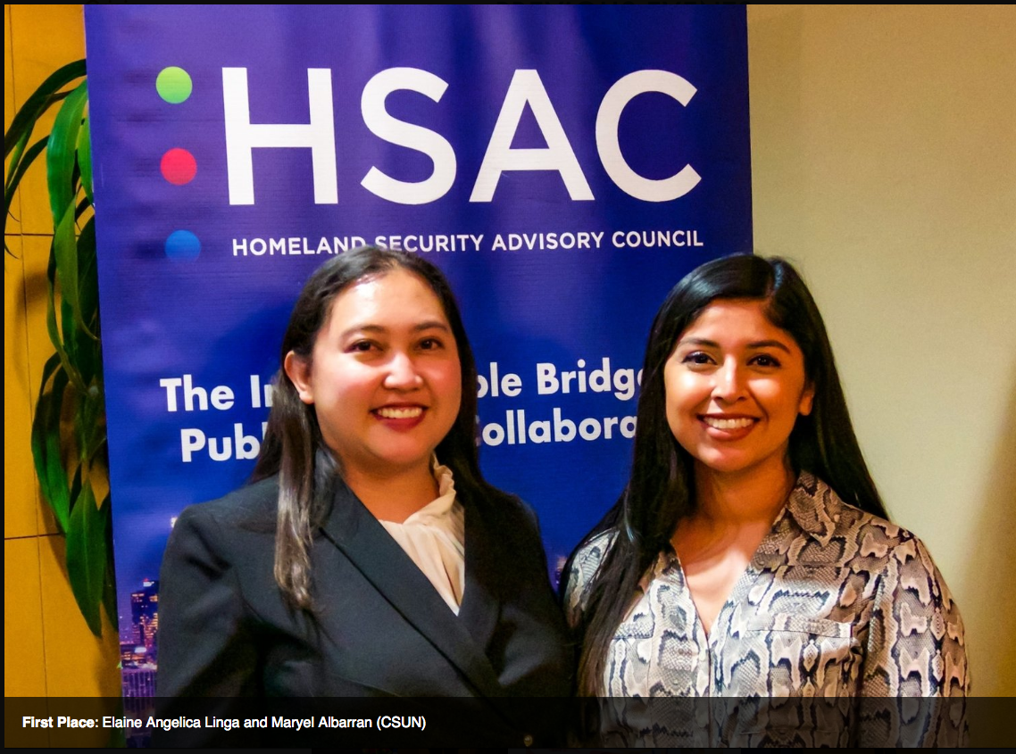 Elaine Linga and Maryel Albarran at HSAC
