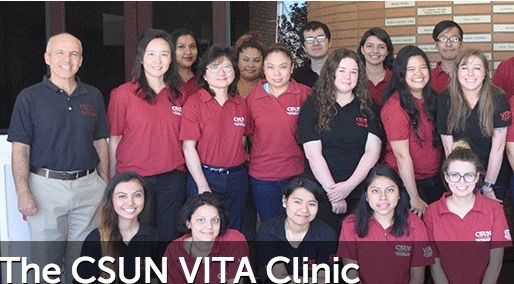 CSUN VITA Clinic volunteers
