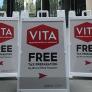 VITA Clinic signs